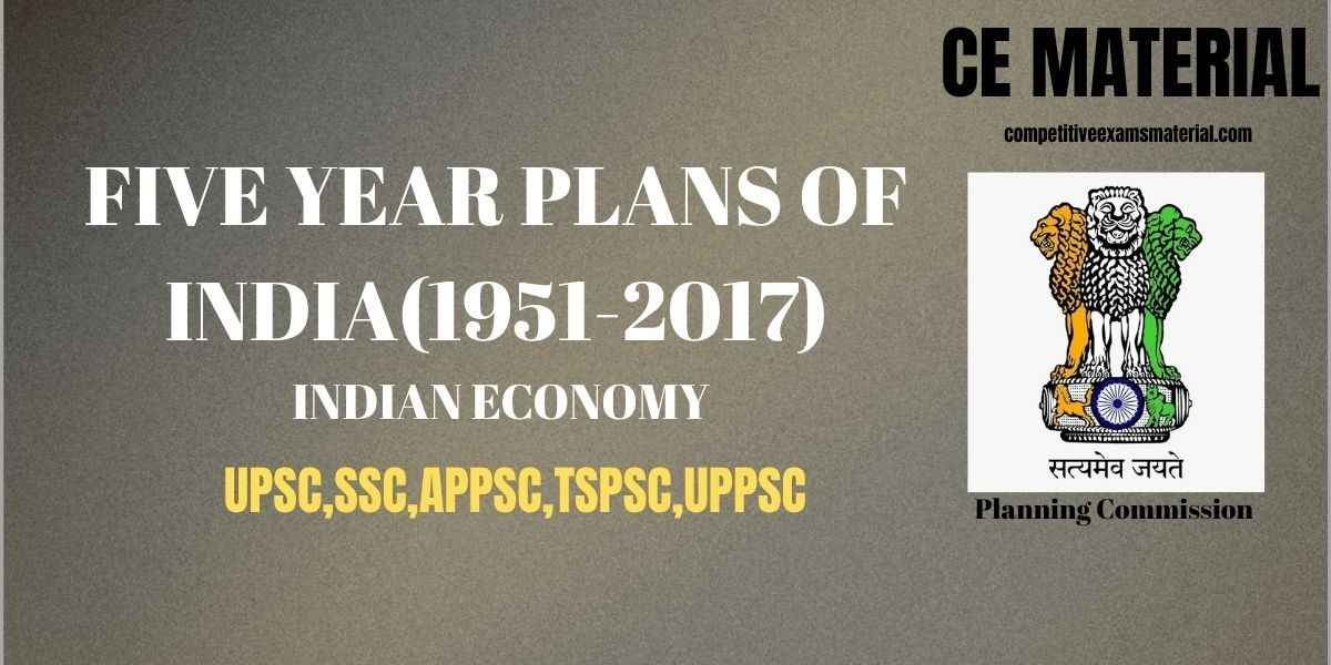 FIVE YEAR PLANS