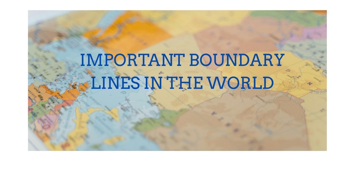 IMPORTANT BUNDARY LINES