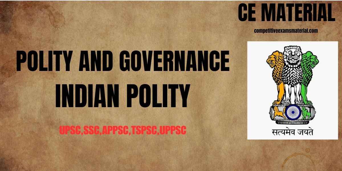 POLITY AND GOVERNANCE